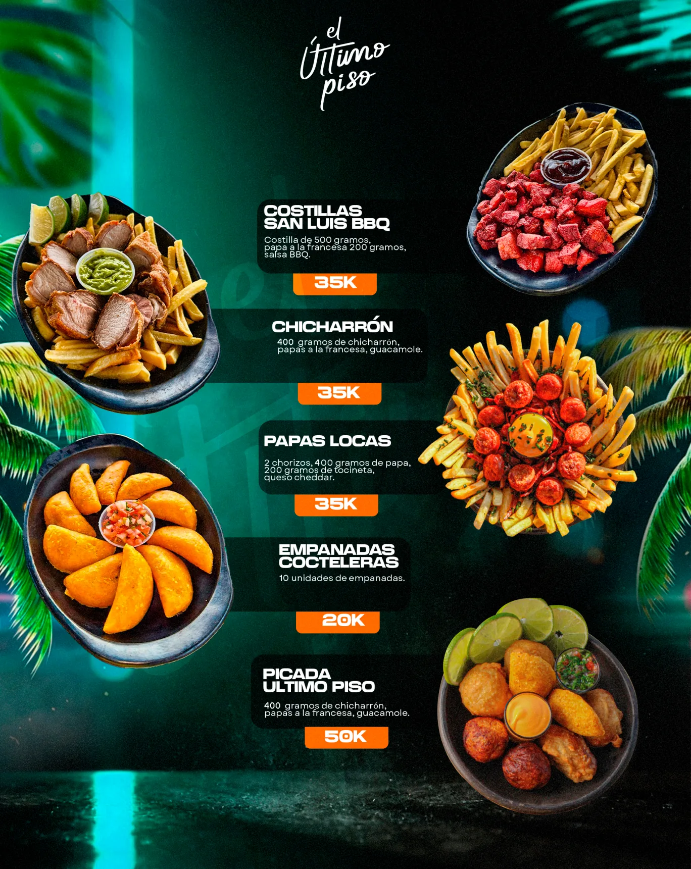 Página 4 de Menu Ultimo Piso